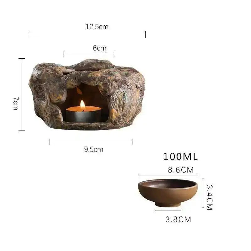 Raw Sanctuary – Natural Stoneware Essential Oil Burner