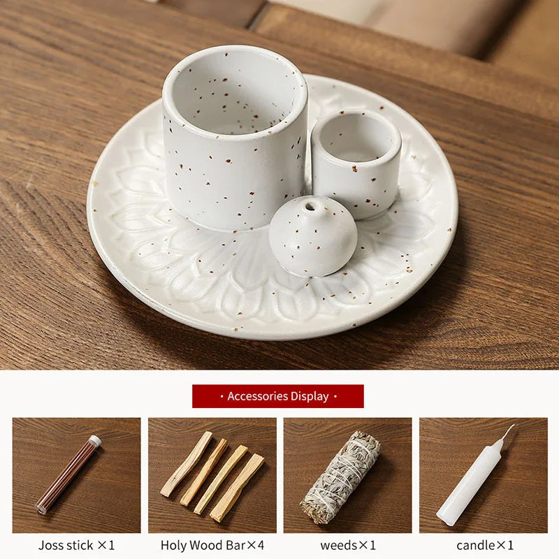 Quiet Flame - Sacred Soy Candle